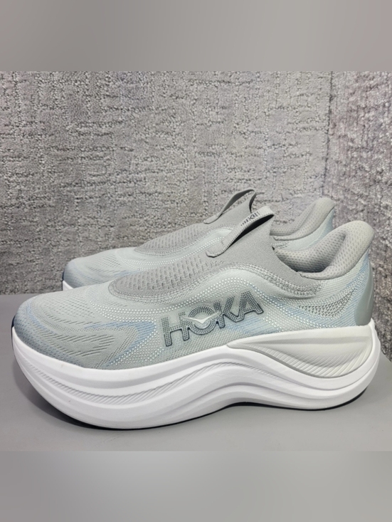 Hoka One One Other - Hoka One One Skyward Laceless Men's Size US 8D Gray Athletic Running Sneakers.